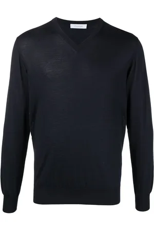 Cruciani Long-sleeve V-neck jumper