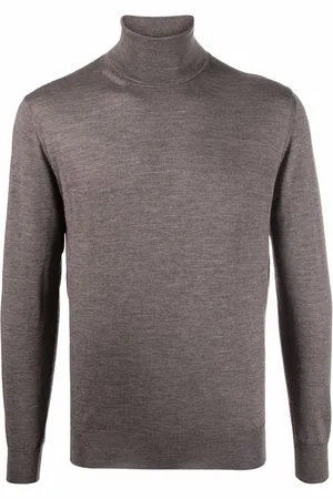 Cruciani Roll-neck cashmere-silk jumper