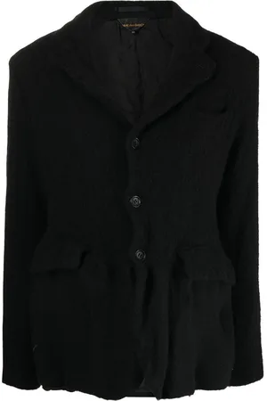Comme des Garçons Felted-finish single-breasted blazer
