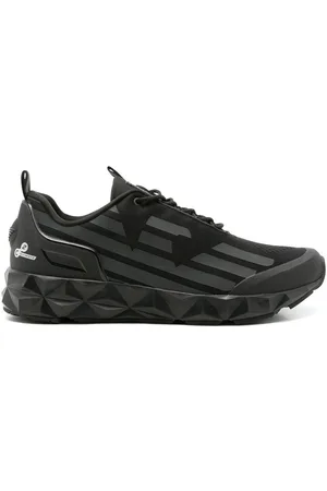 EA7 Ultimate Combat logo-print sneakers