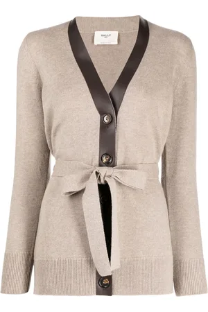 Bally Tie-waist wool cardigan