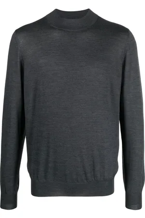 BARBA Fine-knit virgin-wool jumper