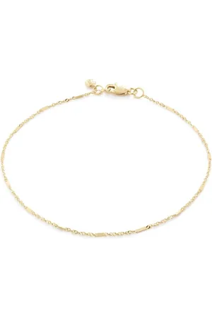 Monica Vinader 14kt yellow Shimmer Chain bracelet