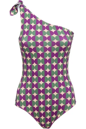 La DoubleJ Goddess graphic-print swimsuit
