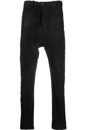 11 BY BORIS BIDJAN SABERI Distressed slim-fit jeans