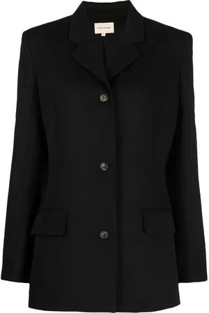 Loulou de Saison Single-breasted virgin-wool blazer