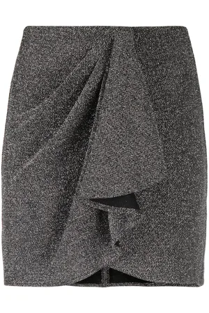 Marant Etoile Bergen draped mini skirt