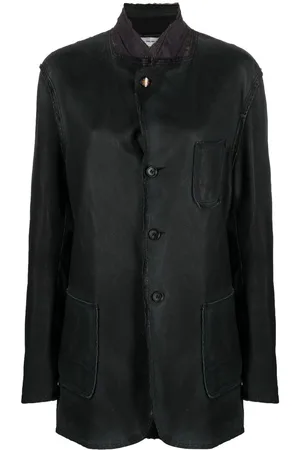 Comme des Garçons 2010s distressed panelled jacket