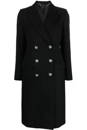 Philipp Plein Double-breasted mid-length coat