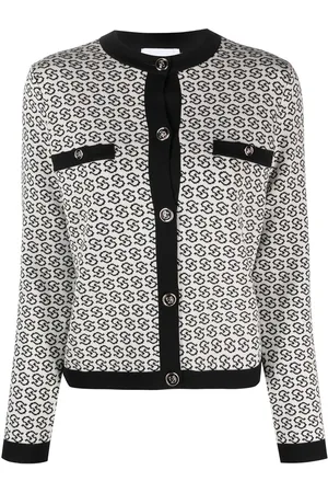 Salvatore Ferragamo Gancini Galoure knitted jacket