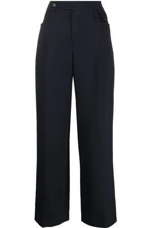 Low Classic Pocket-point wide-leg trousers