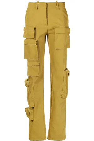 OFF-WHITE Co Multipocket straight-leg cargo trousers