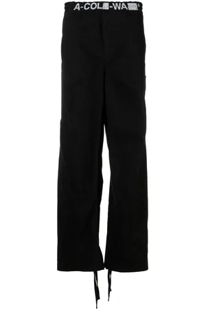 A-cold-wall* Logo-waist drawstring trousers