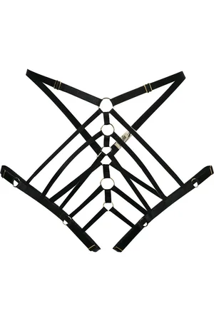 BORDELLE Webbed harness briefs