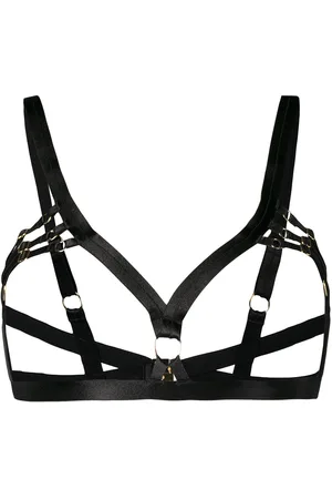 BORDELLE Satin open bra