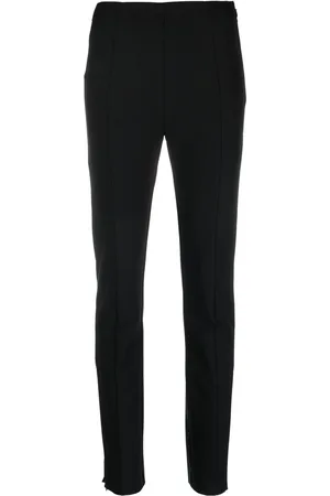 By Malene Birger Mid-rise slim fit trousers