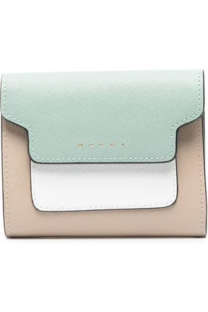 Marni Logo-print leather wallet