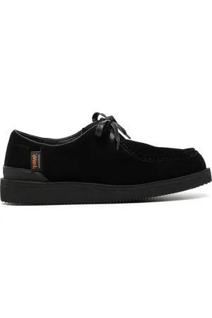 SUICOKE Logo-tag lace-up shoes