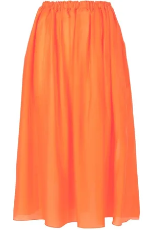 CLUBE BOSSA Pavlova high-waist midi skirt