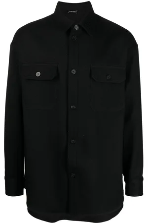 Emporio Armani Woollen shirt jacket