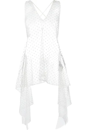 Dsquared2 Ženy Bez zad - Sheer backless vest top