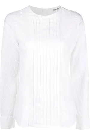 Giorgio Armani 1970s pleated button-up shirt