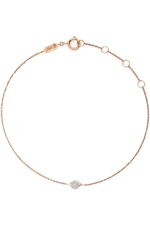 DJULA 18kt rose gold Eye diamond charm bracelet
