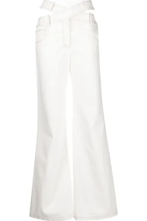 MONSE Criss-cross wide-leg jeans