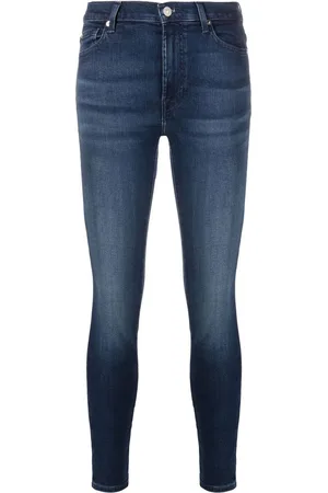 7 for all Mankind Faded skinny jeans