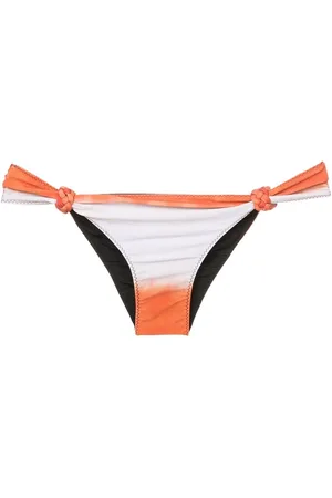 CLUBE BOSSA Braided ring-detail bikini bottoms