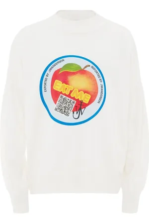 J.W.Anderson Eat Me print knit jumper