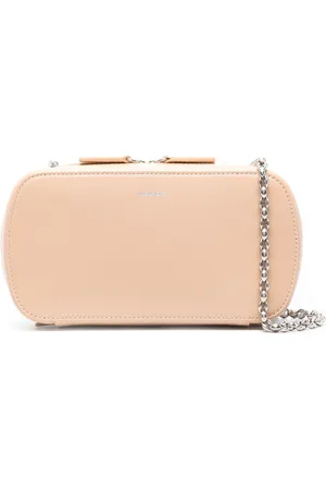 Jil Sander Logo-print leather shoulder bag