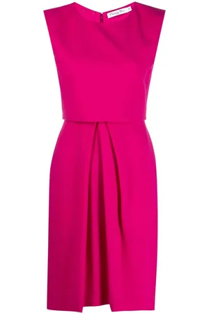 Dior 2010s layered sleeveless dress