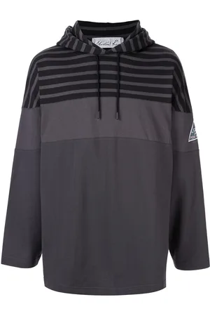 MARTINE ROSE Stripe detail hoodie