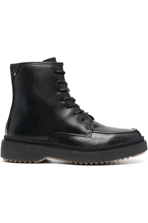 Tommy Hilfiger Lace-up leather ankle boots