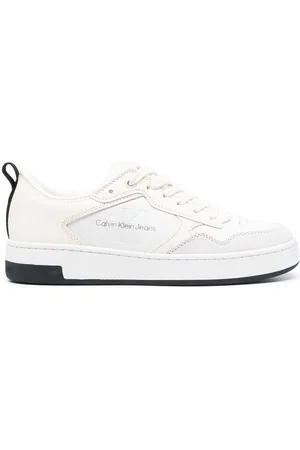 Calvin Klein Logo-debossed panelled sneakers
