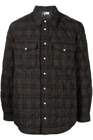 Isabel Marant Check-print two-pocket shirt jacket