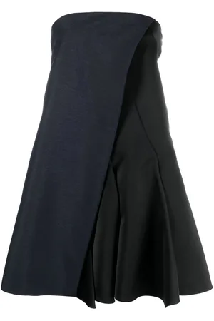 Dior 2010s panelled strapless dress