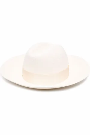 Borsalino Straw ribbon hat