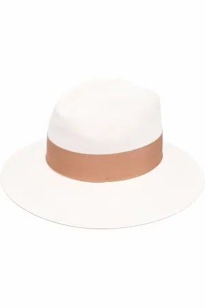 Borsalino Wide-brim straw hat