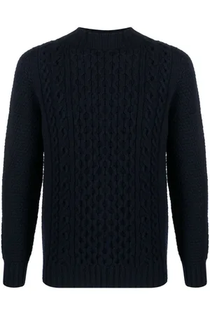 DRUMOHR Cable-knit crew-neck jumper