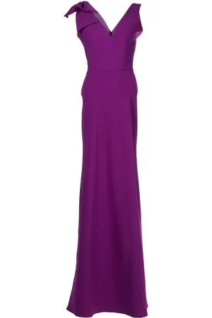Bambah Marianne bow detail gown