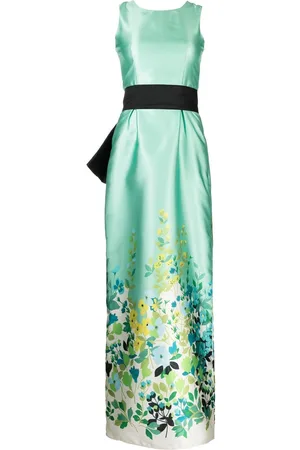 Bambah Oversize bow detail gown