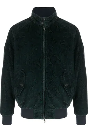 Baracuta Paisley-print corduroy trousers