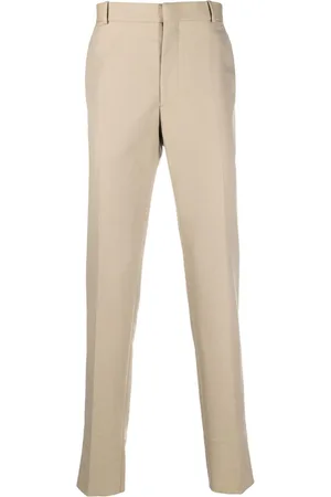 Alexander McQueen Tapered mid-rise tailored trousers