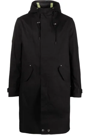 MACKINTOSH GRANISH cotton hooded coat