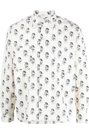 BODE Graphic-print long-sleeve shirt