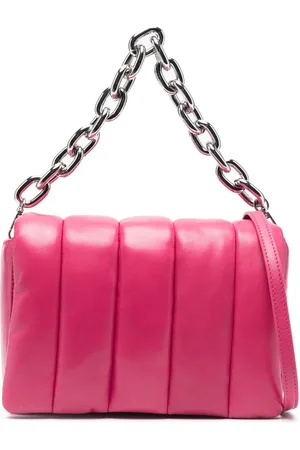 Stand Studio Hera quilted leather clutch bag