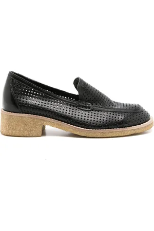 Sarah Chofakian Ronnie perforated loafers