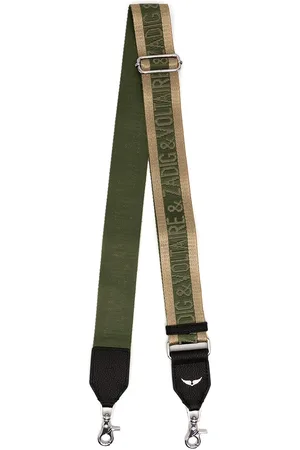 Zadig & Voltaire Glitter logo bag strap
